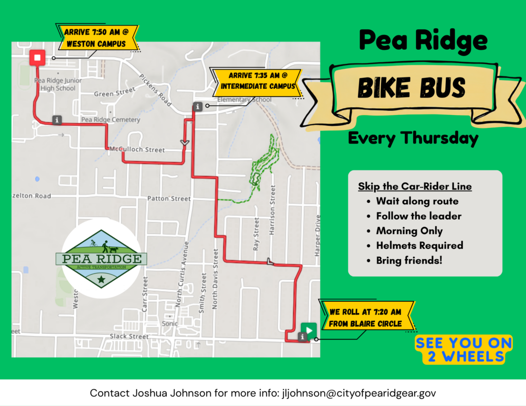 Thursday Bike Bus graphic